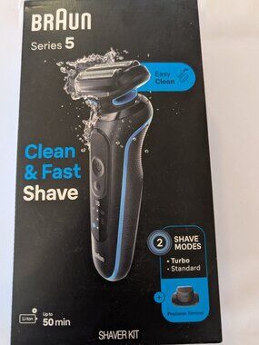 New in package Braun Series 5 Clean and Fast Shave
